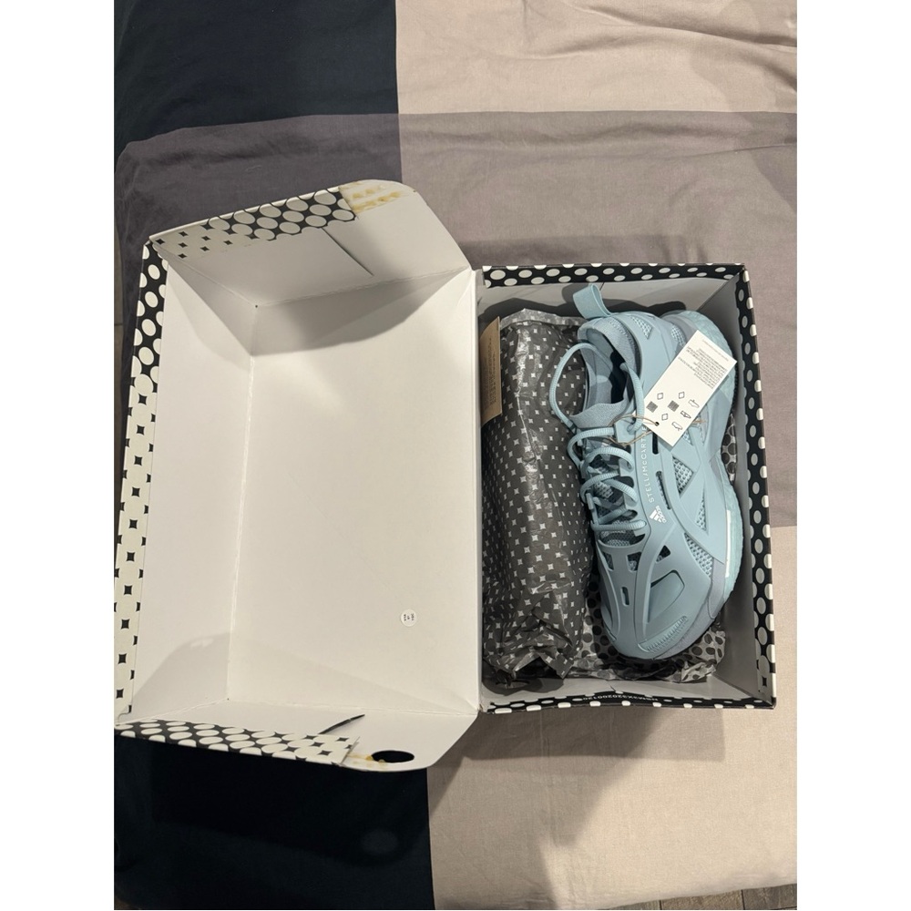 🆕 Adidas by Stella McCartney Solarglide Women’s Sneakers in “Ash Grey” (8.5) - Picture 4 of 8